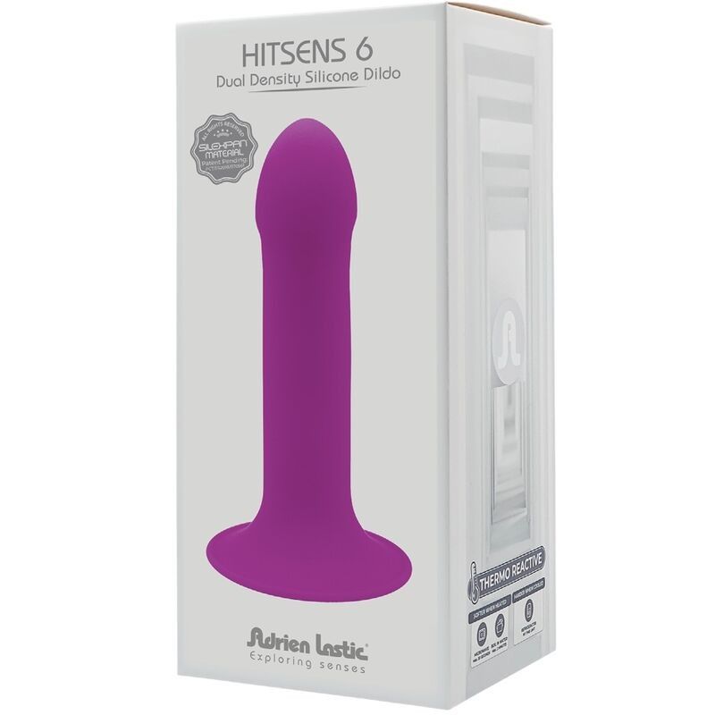 ADRIEN LASTIC - HITSENS 6 SILICONE DILDO VIOLET ADRIEN LASTIC - 3