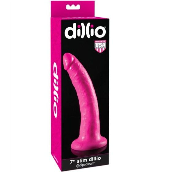 DILLIO - DILDO 17.8 CM - PINK DILLIO - 1
