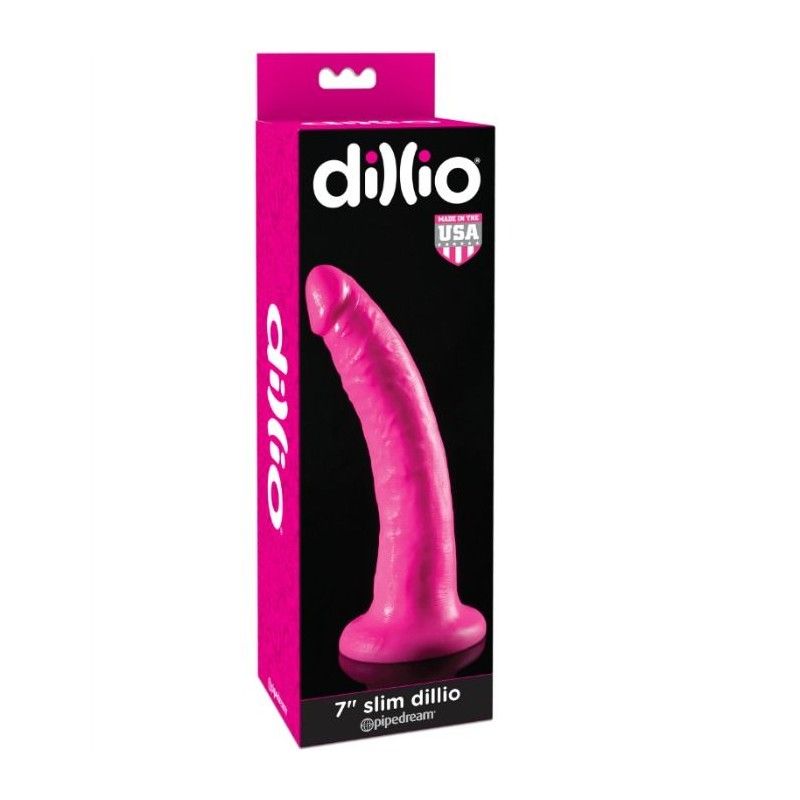 DILLIO - DILDO 17.8 CM - PINK DILLIO - 1