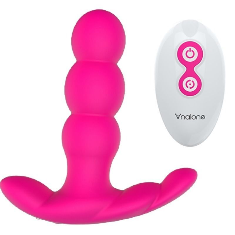 NALONE - PEARL ANAL VIBRATOR REMOTE CONTROL BLACK NALONE - 1