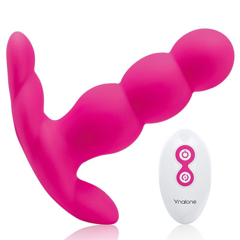 NALONE - PEARL ANAL VIBRATOR REMOTE CONTROL BLACK NALONE - 6