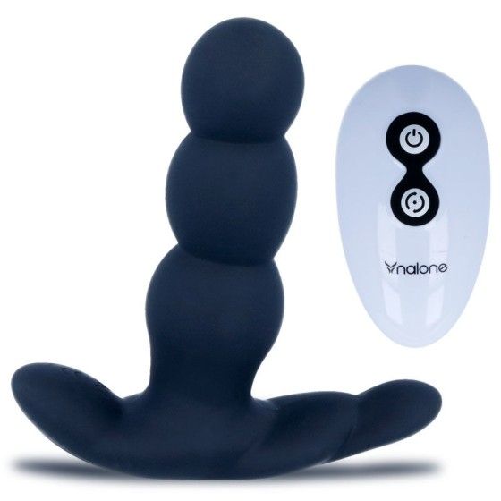 NALONE - PEARL ANAL VIBRATOR REMOTE CONTROL BLACK NALONE - 7