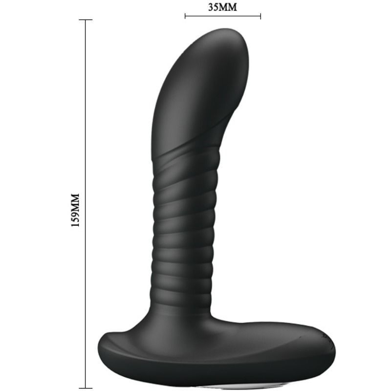 PRETTY LOVE - ANAL ROTATION AND VIBRATION FUNCTION BLACK PRETTY LOVE BOTTOM - 8