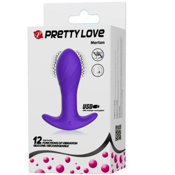 PRETTY LOVE - LILAC ANAL VIBRATOR PRETTY LOVE BOTTOM - 9