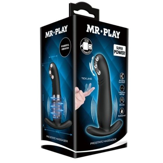 MR PLAY - RECHARGEABLE BLACK PROSTATE MASSAGER MR PLAY - 9