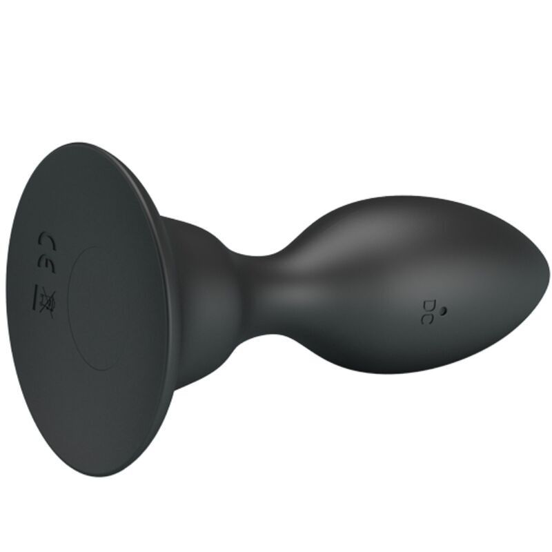 MR PLAY - ANAL PLUG WITH VIBRATION BLACK REMOTE CONTROL MR PLAY - 6