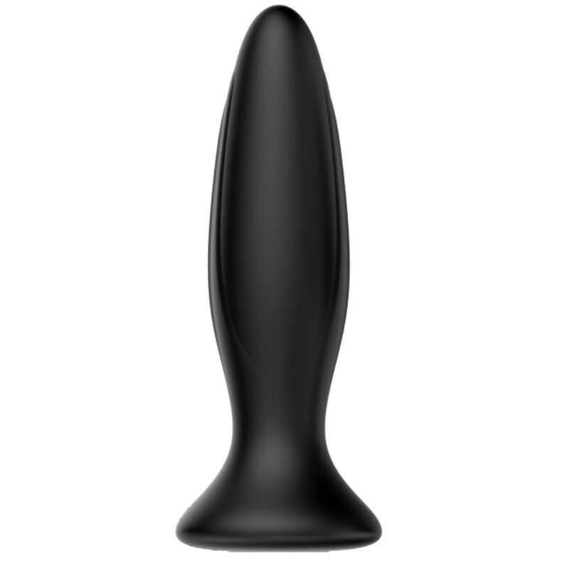 MR PLAY - RECHARGEABLE BLACK VIBRATOR ANAL PLUG MR PLAY - 1