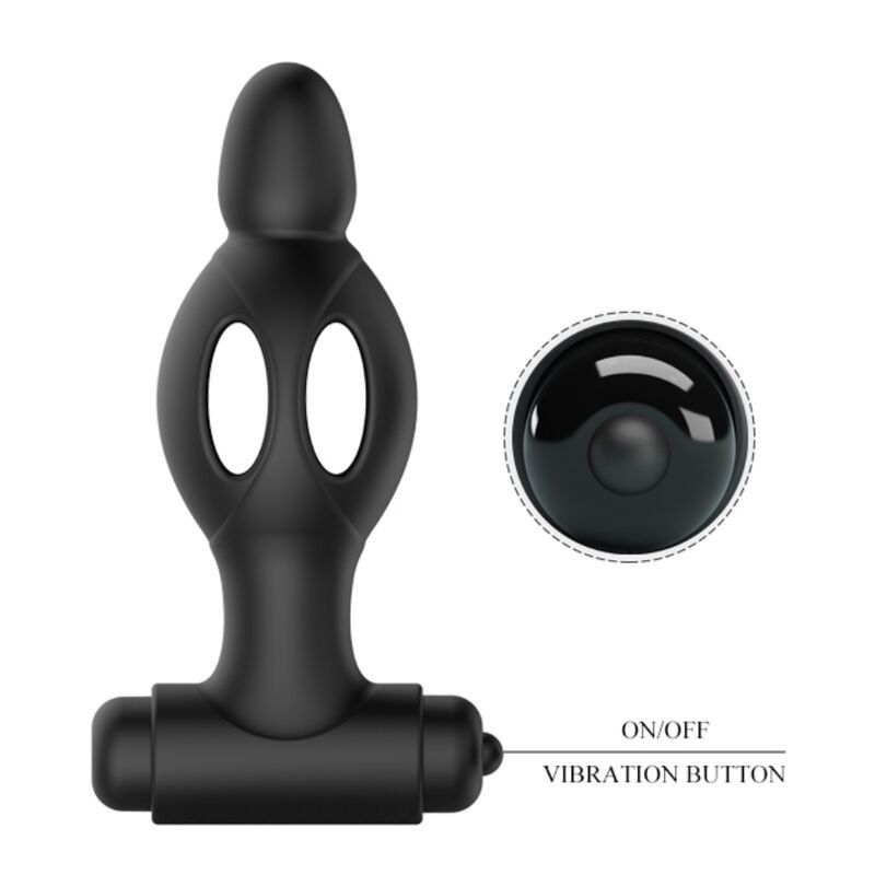 MR PLAY - SILICONE ANAL PLUG WITH VIBRATION MR PLAY - 4