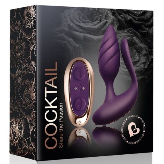 ROCKS-OFF - COCKTAIL PLUG REMOTE CONTROL - LILAC ROCKS-OFF - 8