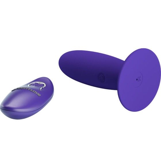 PRETTY LOVE - YOUTH PLUG ANAL VIBRATOR REMOTE CONTROL VIOLET PRETTY LOVE YOUTH - 3