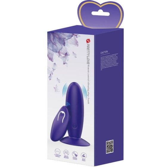 PRETTY LOVE - YOUTH PLUG ANAL VIBRATOR REMOTE CONTROL VIOLET PRETTY LOVE YOUTH - 7