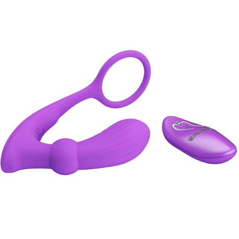 PRETTY LOVE - WARREN VIOLET ANAL RING & VIBRATOR PRETTY LOVE BOTTOM - 3