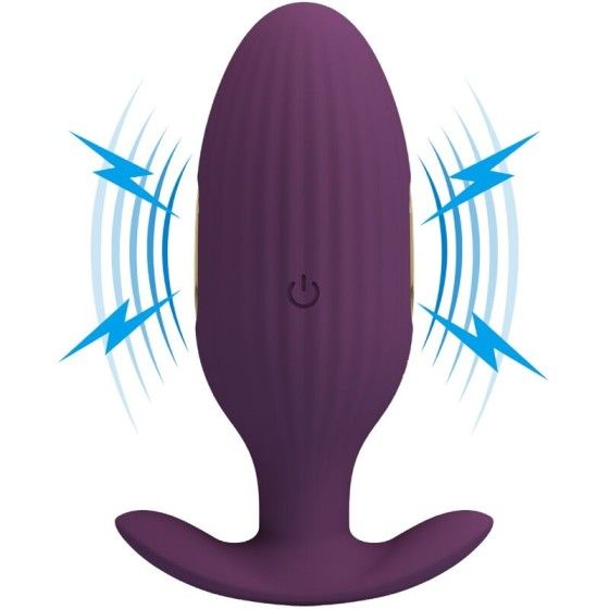 PRETTY LOVE - JEFFERSON APP CONTROLLED ANAL PLUG PURPLE PRETTY LOVE BOTTOM - 3