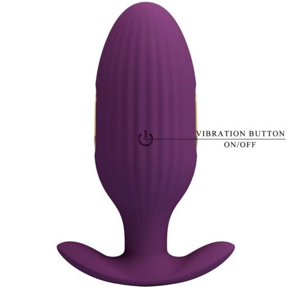 PRETTY LOVE - JEFFERSON APP CONTROLLED ANAL PLUG PURPLE PRETTY LOVE BOTTOM - 6