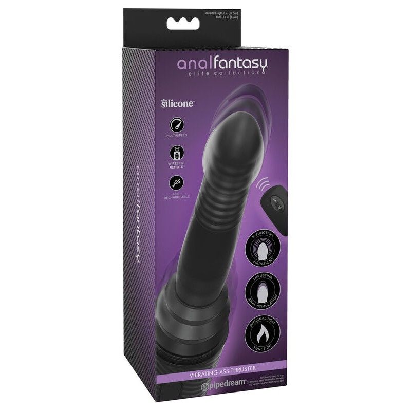 ANAL FANTASY ELITE COLLECTION - ANAL UP & DOWN VIBRATOR AND HEAT EFFECT ANAL FANTASY ELITE COLLECTION - 3