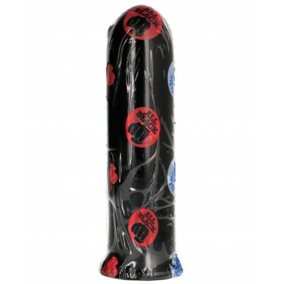 ALL BLACK - DILDO BLACK 19 CM ALL BLACK - 2