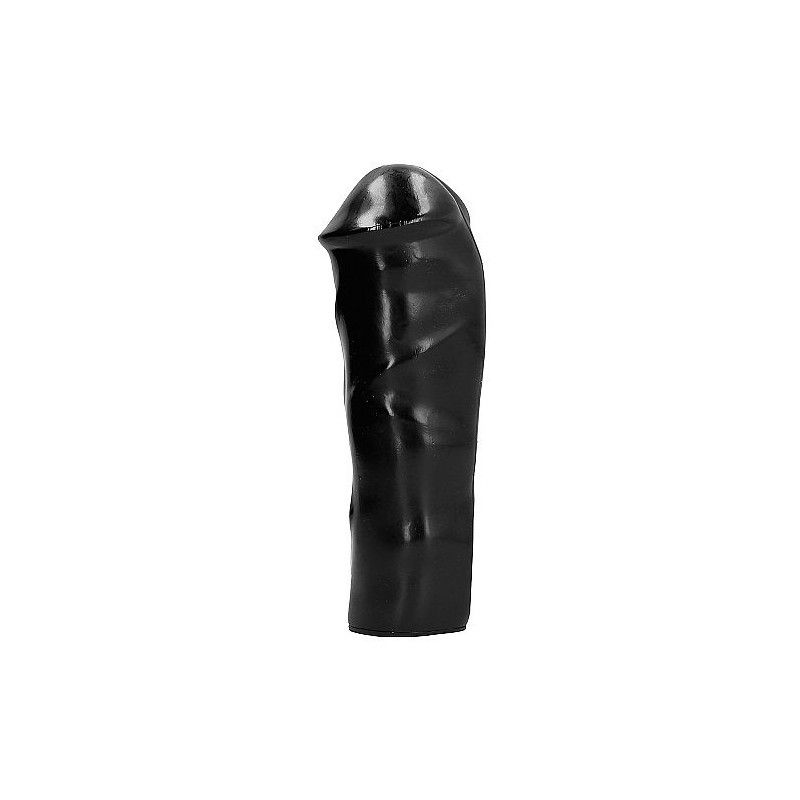 ALL BLACK - DILDO REALISTIC 20 CM ALL BLACK - 2