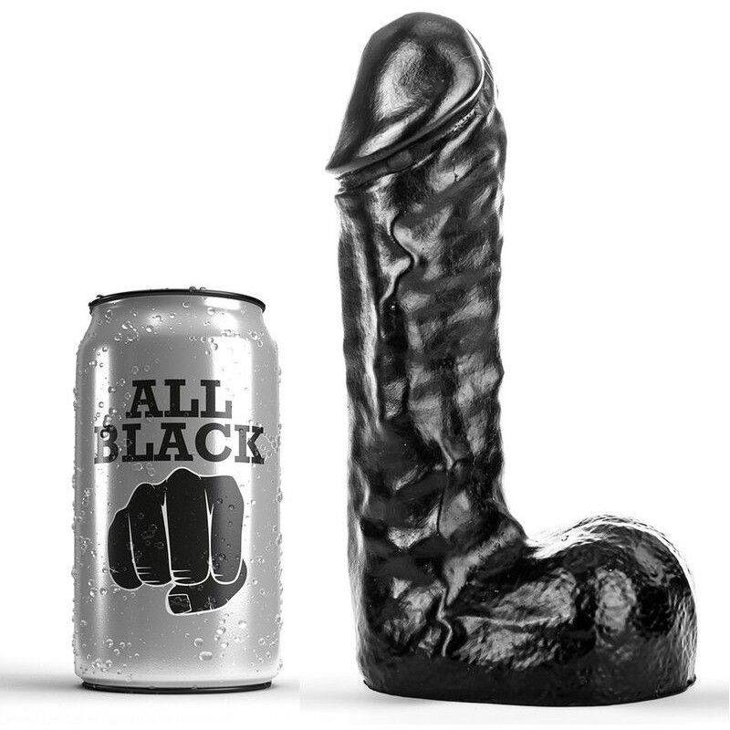 ALL BLACK - DONG 19 CM ALL BLACK - 1