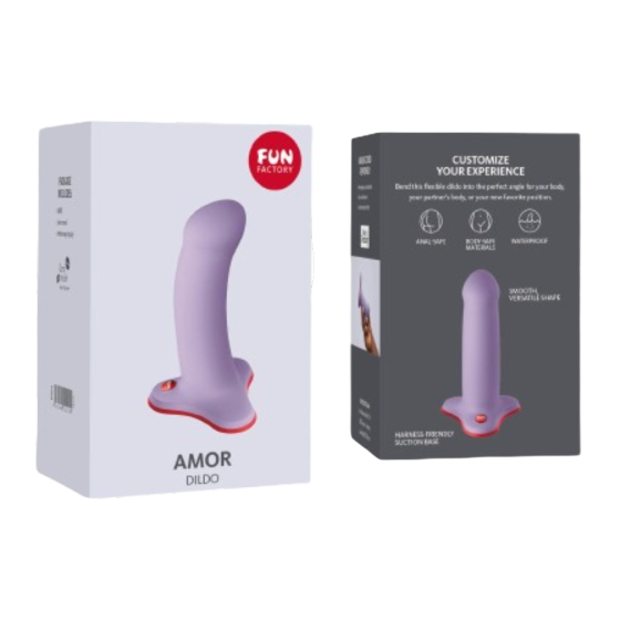 FUN FACTORY - AMOR DILDO BEGINNERS LAVENDER FUN FACTORY - 4