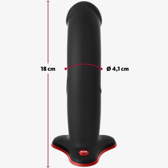 FUN FACTORY - THE BOSS REALISTIC DILDO BLACK FUN FACTORY - 3