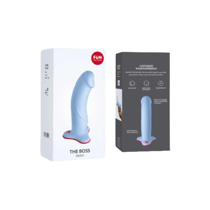 FUN FACTORY - THE BOSS REALISTIC DILDO DOVE BLUE FUN FACTORY - 4