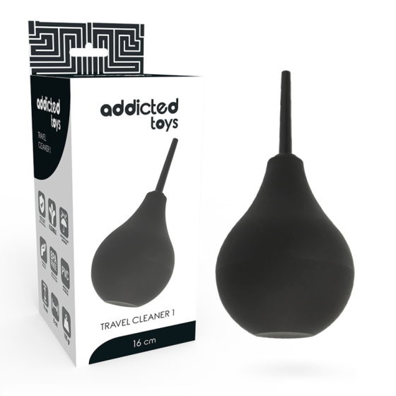 ADICCTED TOYS - ANAL DOUCHE BLACK ADDICTED TOYS - 1