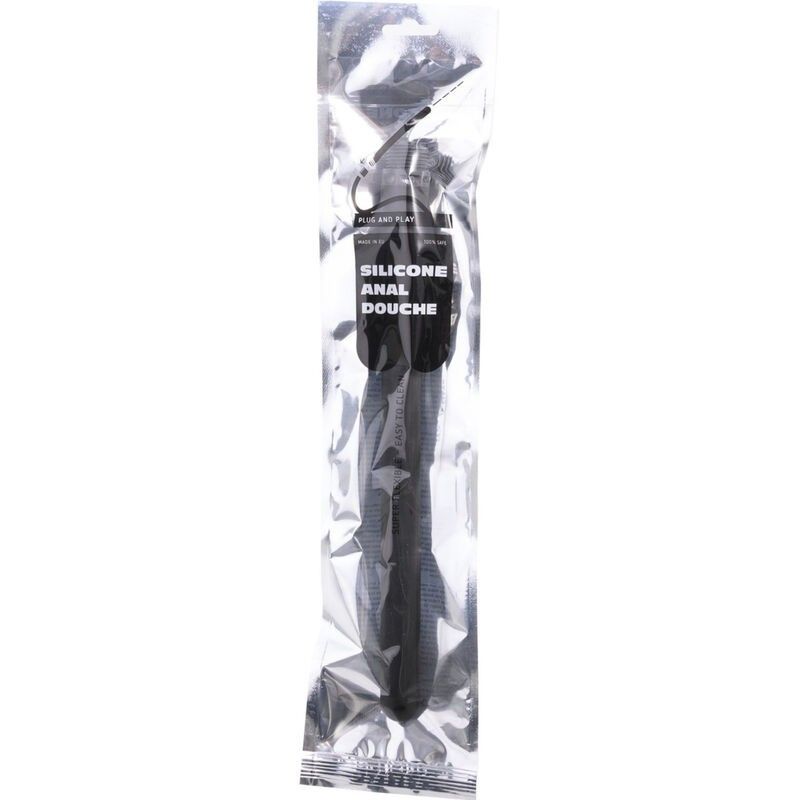 ALL BLACK - SHOWER ANAL SILICONE 27 CM ALL BLACK - 2