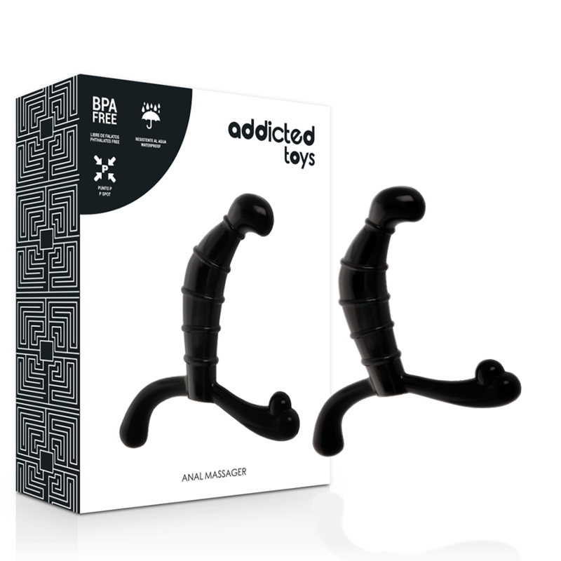 ADDICTED TOYS - PROSTATE ANAL PLEASURE BLACK ADDICTED TOYS - 2