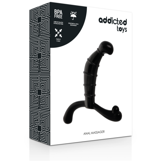 ADDICTED TOYS - PROSTATE ANAL PLEASURE BLACK ADDICTED TOYS - 4