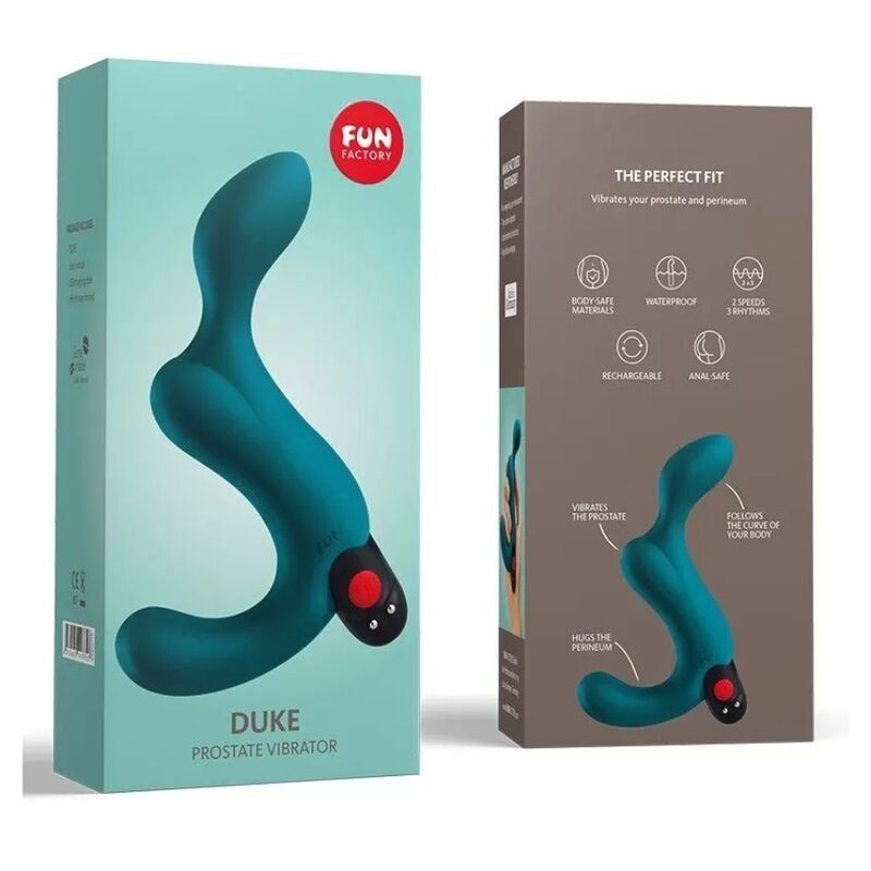 FUN FACTORY - DUKE PROSTATE STIMULATOR DEEP SEA BLUE FUN FACTORY - 4