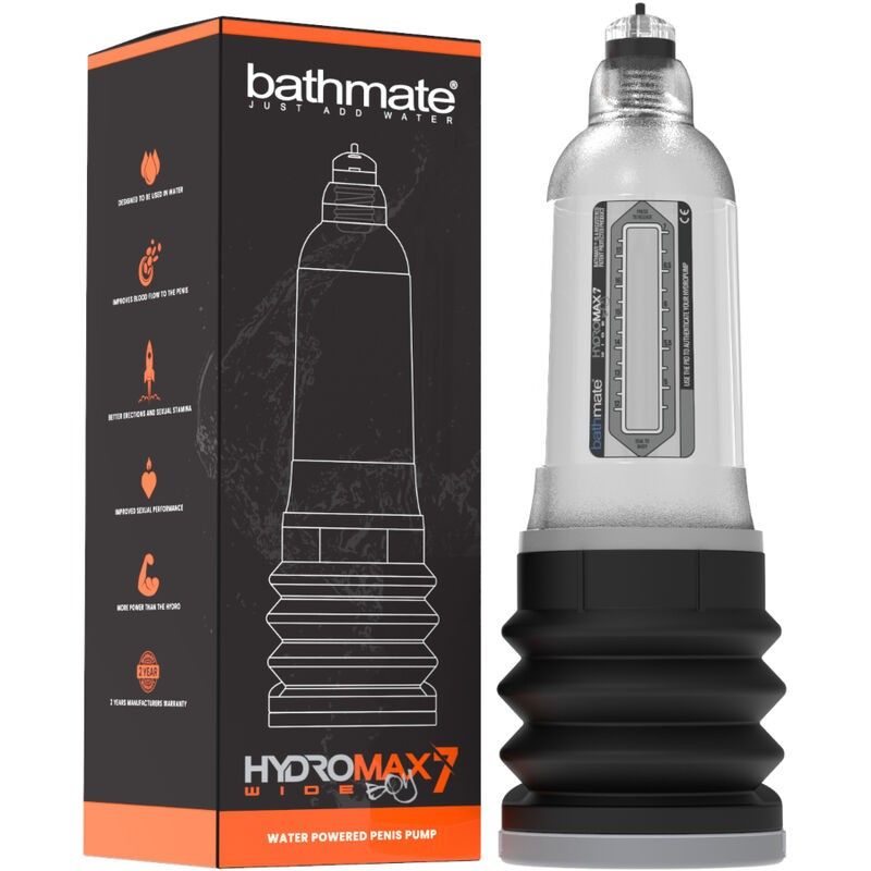 BATHMATE - HYDROMAX 7 WIDE BOY X30 TRANSPARENT BATHMATE - 2