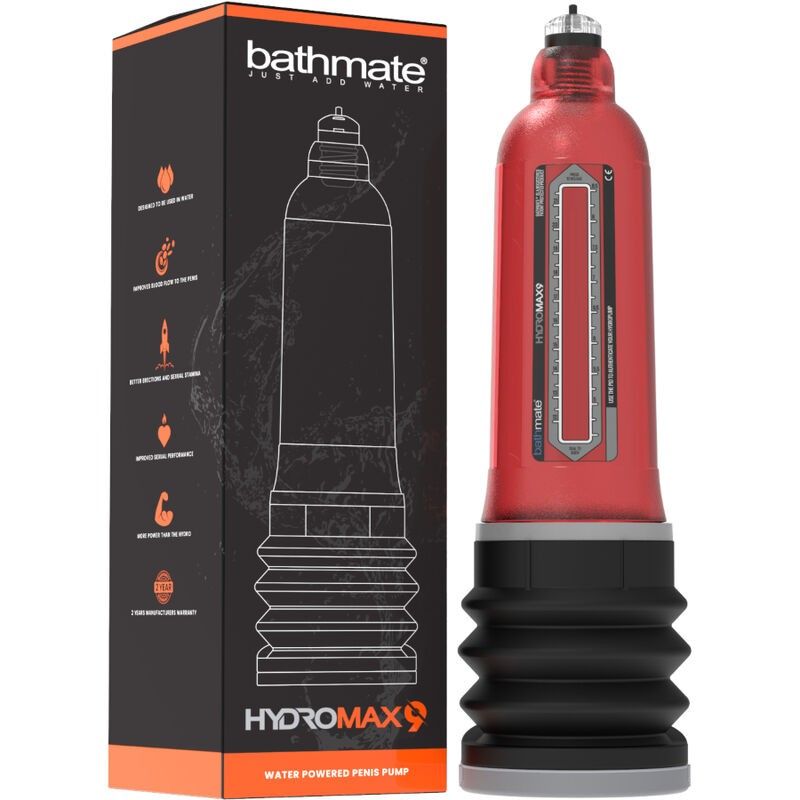 BATHMATE - HYDROMAX 9 RED PENIS INCREASE PUMP BATHMATE - 2