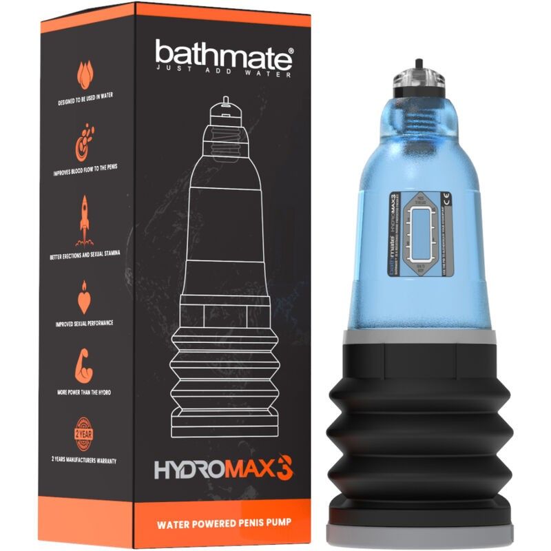 BATHMATE - HYDROMAX 3 AQUA BLUE BATHMATE - 2