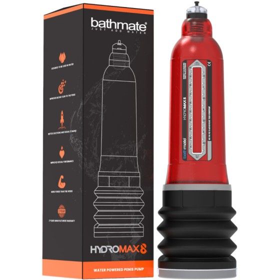 BATHMATE - HYDROMAX 8 RED BATHMATE - 2