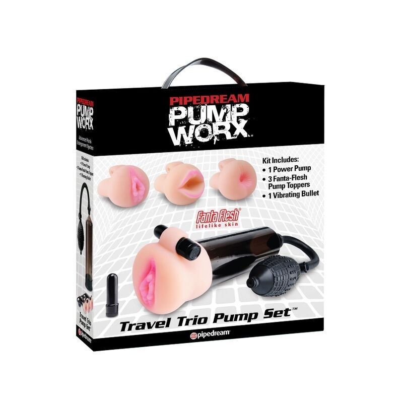PUMP WORX TRAVEL TRIO PUMP SET PUMP WORX - 3
