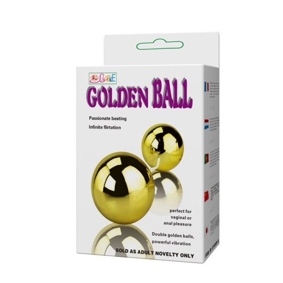 BAILE - GOLDEN CHINESE BALLS VIBRATOR BAILE STIMULATING - 7