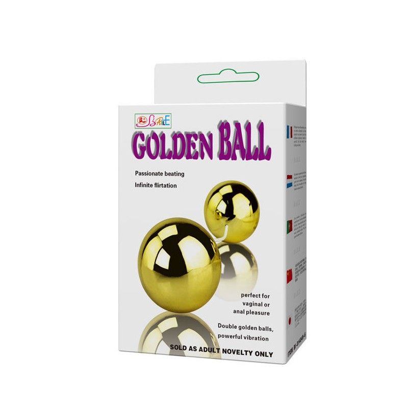 BAILE - GOLDEN CHINESE BALLS VIBRATOR BAILE STIMULATING - 7