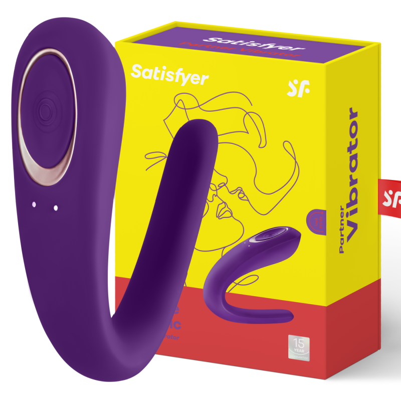 SATISFYER - PARTNER TOY VIBRATOR STIMULATING BOTH PARTNERS SATISFYER PARTNER - 1