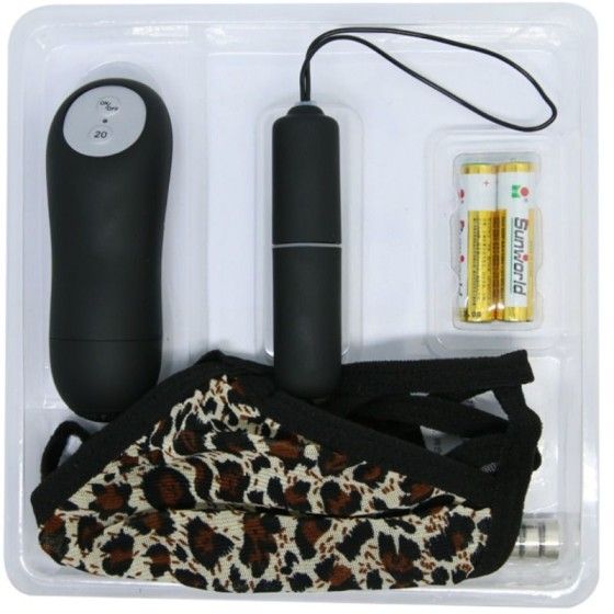 BAILE - THONG WITH VIBRATING BULLET AND CONTROL BAILE STIMULATING - 6