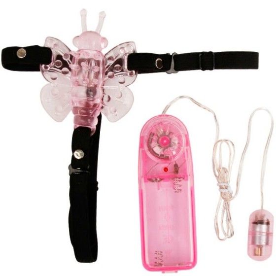 BAILE - HARNESS WITH MULTIVESPEED VIBRATING BUTTERFLY BAILE STIMULATING - 4