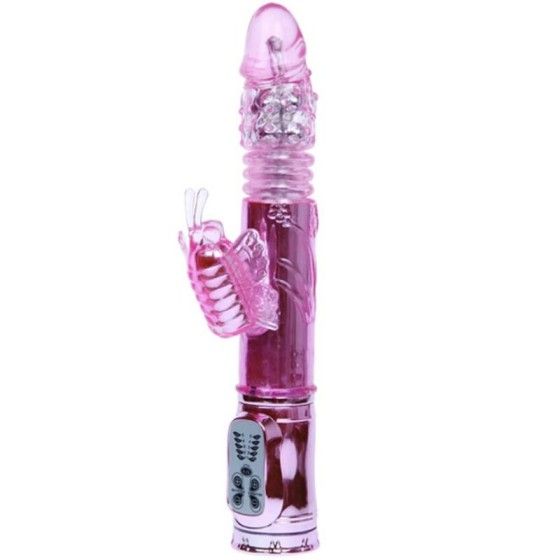 BAILE - RECHARGEABLE VIBRATOR WITH ROTATION AND THROBBING BUTTERF STIMULATOR BAILE ROTATIONS - 1