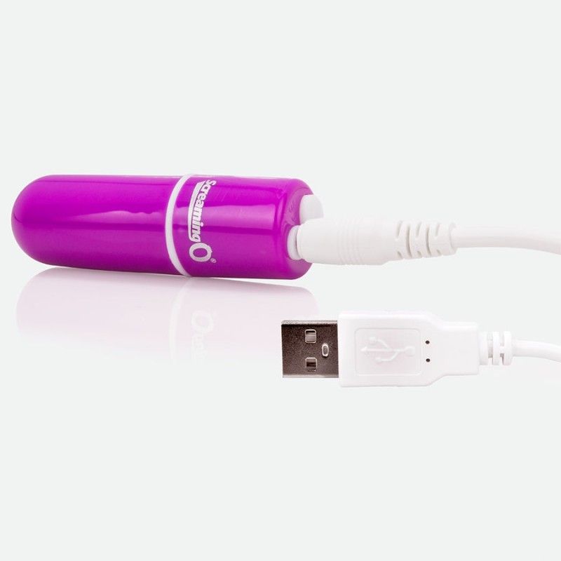 SCREAMING O - RECHARGEABLE VIBRATING BULLET VOOOM LILAC SCREAMING O - 2