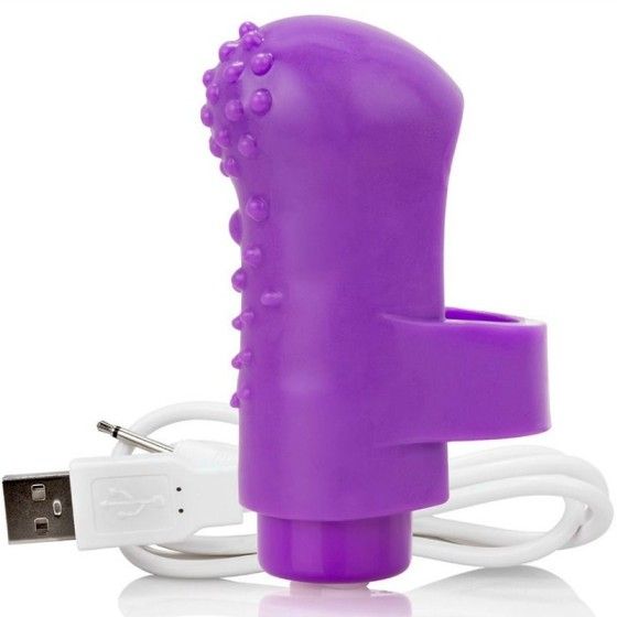 SCREAMING O - RECHARGEABLE THIMBLE FING OLILAC SCREAMING O - 1