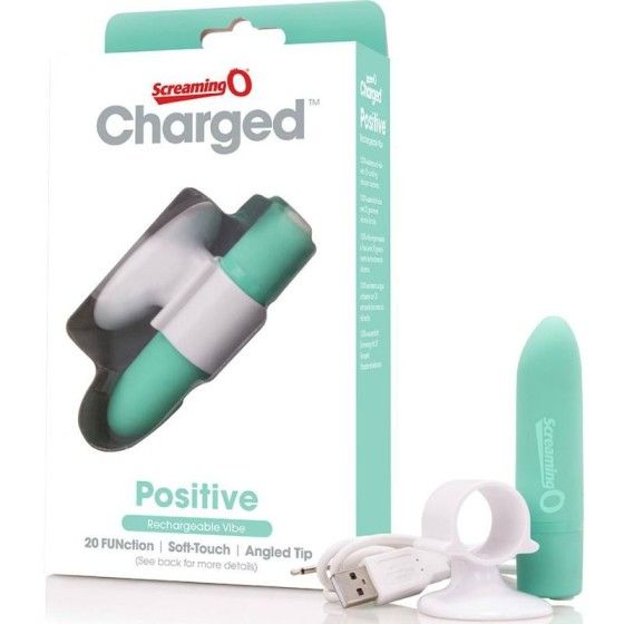 SCREAMING O - RECHARGEABLE MASSAGE POSITIVE GREEN