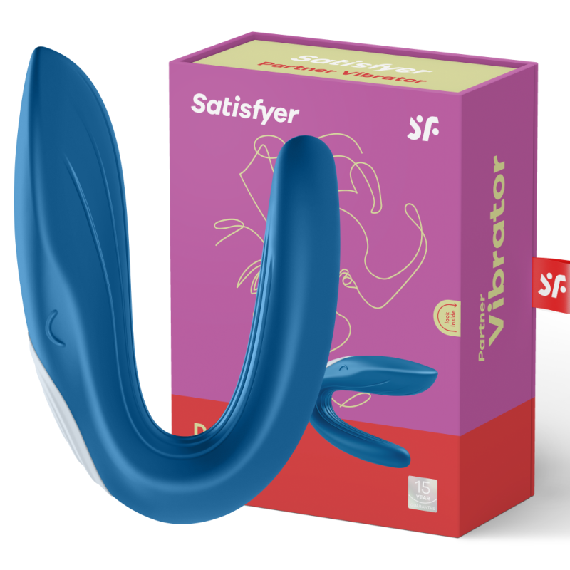 SATISFYER - PARTNER TOY WHALE VIBRATOR STIMULATING BOTH PARTNERS 2020 EDITION SATISFYER PARTNER - 2