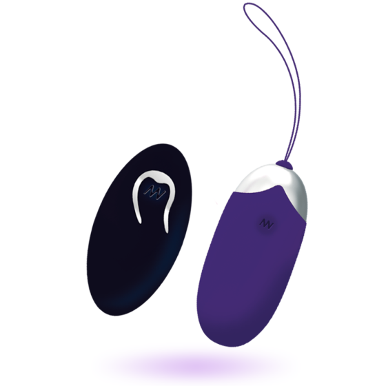 INTENSE - FLIPPY II  VIBRATING EGG WITH REMOTE CONTROL PURPLE INTENSE COUPLES TOYS - 3