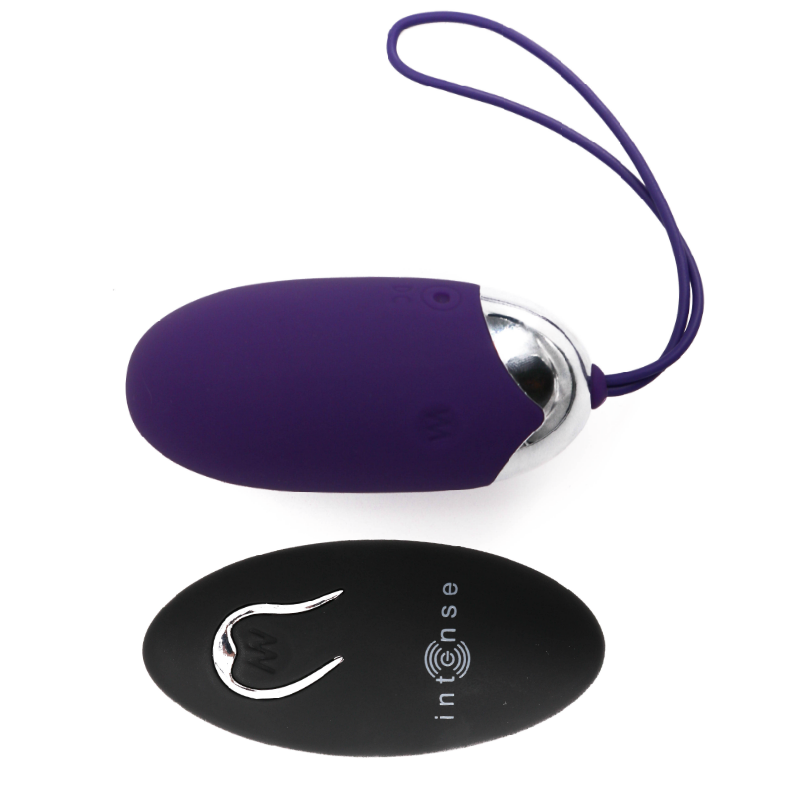 INTENSE - FLIPPY II  VIBRATING EGG WITH REMOTE CONTROL PURPLE INTENSE COUPLES TOYS - 4