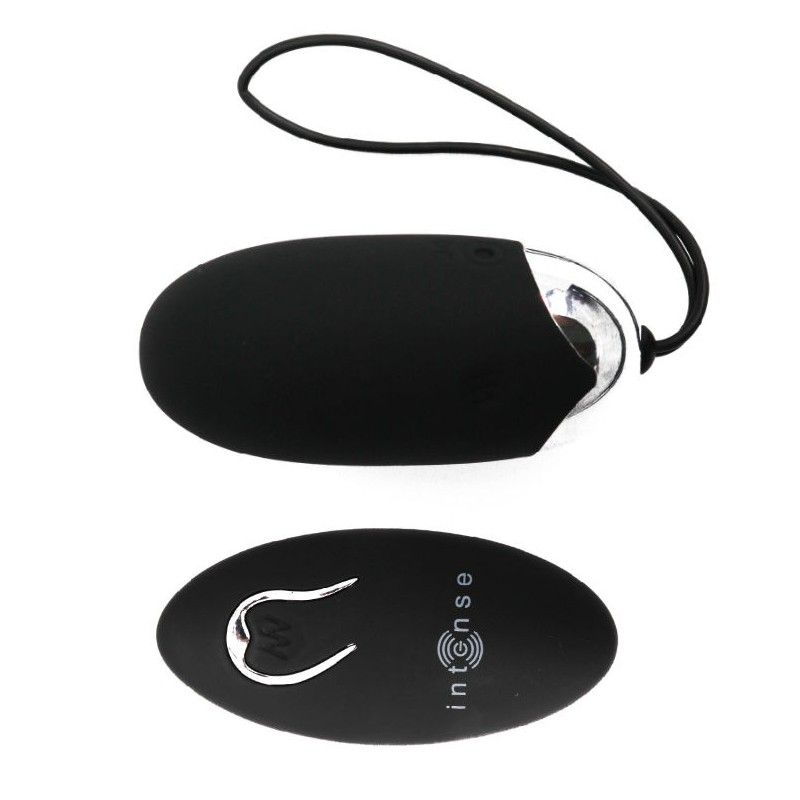 INTENSE - FLIPPY II  VIBRATING EGG WITH REMOTE CONTROL BLACK INTENSE COUPLES TOYS - 4