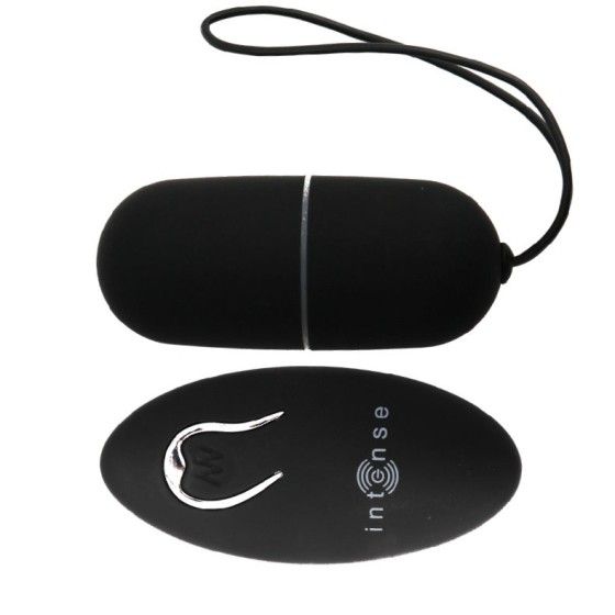 INTENSE - FLIPPY I VIBRATING EGG WITH REMOTE CONTROL BLACK INTENSE COUPLES TOYS - 3