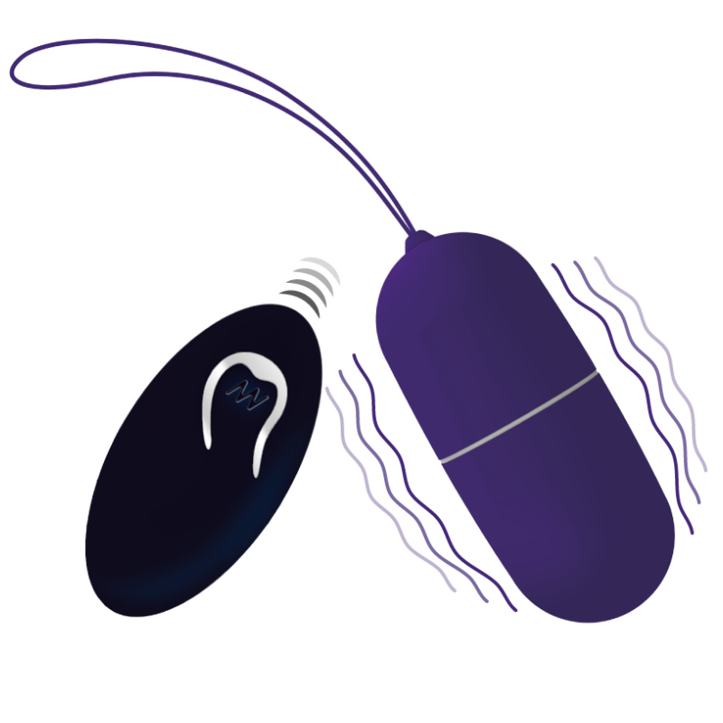 INTENSE - FLIPPY I VIBRATING EGG WITH REMOTE CONTROL PURPLE INTENSE COUPLES TOYS - 2